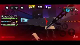 Playing with my other classmate (she rage quit)