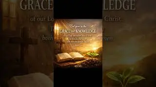Grow daily. Grace deeply. Glorify Jesus always. 🌿✝️ #growingrace #jesuschrist #bibleverse #faith