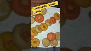 सिर्फ़ 2 चीज़ों से बना पेड़ा! 😲 दूध और चीनी की Instant मिठाई | Dudh Peda Recipe #shorts #viralrecipe