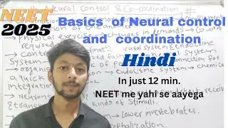 How Your Brain Controls Your Body neet 2025 in hinglish