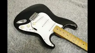 History ZIM-CFS Blk Fujigen Made CoolZ Stratocaster Circle Fretting System Made in Japan