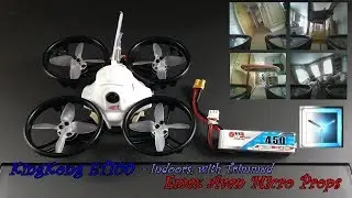 KingKong ET100 - Indoors, with Trimmed Emax Avan Micro Props