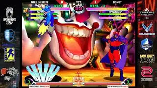 Marvel vs. Capcom 2 - Mike Infinite vs. Donut [TOP 8] @ Defend the North