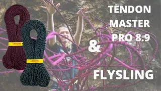Веревка TENDON Master Pro 8.9 и строп FlySling