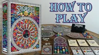 Sagrada -  How to Play [Beautiful stained glass windows!]