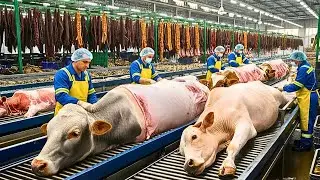 Inside a Modern Leather Factory: From Raw Cow Leather to Luxury Jackets (Full Process)