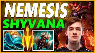 ⚡NEMESIS SHYVANA JUNGLE  GAMEPLAY⚡SEASON 12 LEAGUE OF LEGENDS