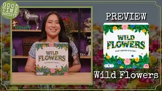 Wild Flowers Board Game Preview!