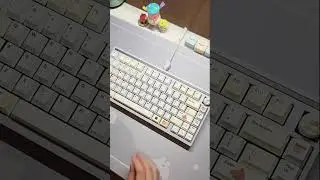 I designed a custom keycap set #asmr #shorts #typing #keyboard #cute
