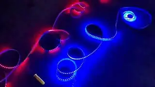 RGB LED Strip Light with Running Effect - Smart Bright LEDs