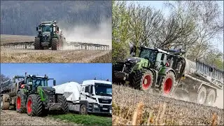 Fendt 930 Vario Gen6 mit Kotte Garant am Gärsubstrat ausbringen //4K//