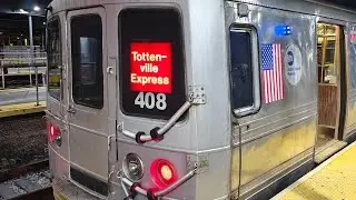 MTA Staten Island Railway: R44 Tottenville Express Full Ride From St. George Ferry to Tottenville