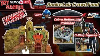 Snake Lair Coming to Mattel Creations + Cobra Mothership Super7 ReAction GI Joe Vehicle Preorder
