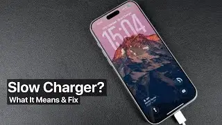 iPhone показывает предупреждение о медленной зарядке? Что это значит?