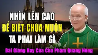 Hãy Nhìn Lên Cao Để Biết Chúa Muốn Chúng Ta Phải Làm gì? - Bài Giảng Ý Nghĩa Của Cha Phạm Quang Hồng