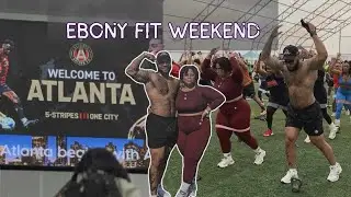 ATL Bound! ✈️ Ebony Fit Weekend #3 + Vibes, Food & Friends 🖤