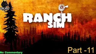Ranch Simulator Gameplay Live #11 | Building, Farming & Hunting | No Commentary | Lone Wolf Gaming