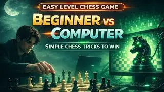 Easy Level Chess Game &ndash; Beginner vs Computer | Simple Chess Tricks for Starters