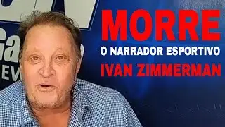 Morre o narrador esportivo, Ivan Zimmerman, ap&oacute;s sofrer grave acidente de carro