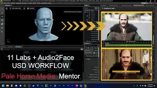 11 Labs + Audio2Face Workflow | USD Imports for Mentor | UE5 Tutorial