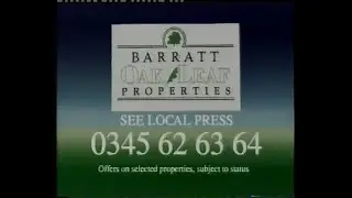 Barratt Homes Advert and Continuity - Channel 4 Ad Break - TX: 15th March 1994
