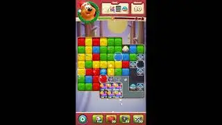 Toon Blast Level 7457 - NO BOOSTERS 🐻🐺🐱 | SKILLGAMING ✔️