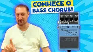 Como usar o pedal BASS CHORUS CEB 3 BOSS - PEDAL DE CHORUS PARA CONTRABAIXO