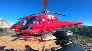 MTB Heli Drop Flight in Pemberton BC  9/6/22