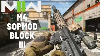 M4 SOPMOD BLOCK III Gameplay - Call of Duty MWII |PS5