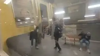 Tunnelbanan Från Alvik Till T-Centralen