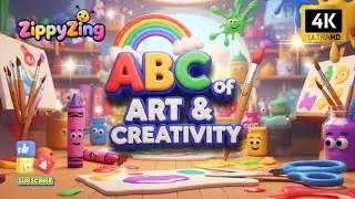 Learn ABC with Art & Creativity &ndash; A to Z Alphabet Learning Video for Kids