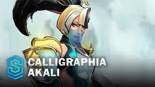Calligraphia Akali Wild Rift Skin Spotlight