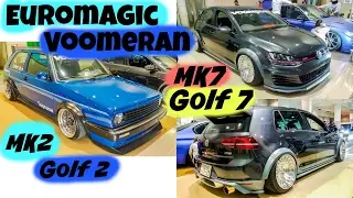 EuroMagic Voomeran VW Volkswagen Golf 2 , MK2 , Golf7 , MK7 Wide fender kit (4K)
