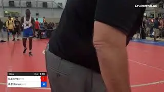 70 Kg Round Of 32 Kizhan Clarke DCAC Vs Kendall Coleman Boilermaker RTC