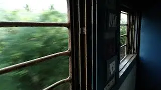 Train window view | Indian Railway |Southern Railway | Kerala | India