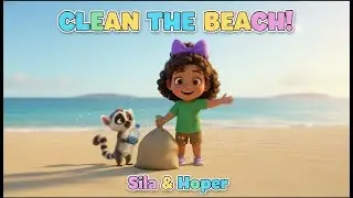 Sila & Hooper Clean the Beach | Kids Environmental Story