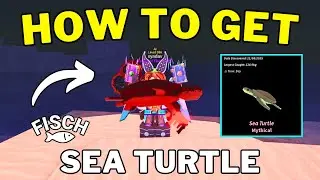 How To Get Sea Turtle in Fisch | Fastest Way To Get Sea Turtle in Fisch | Roblox