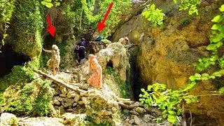 In search of Arshida in an ancient cave: a cave that was the habitat of early humans.