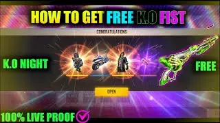 FREE K.O NIGHT BUNDLE & K.O FIST 🔥 || HOW TO GET || WATCH AND VIEW -USG