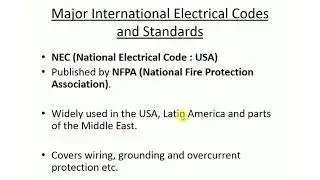 Electrical Codes and Standards | NEC, IEC, IEEE, Saudi SBC, UAE DEWA Regulations Explained