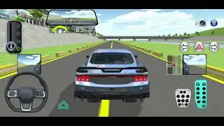 New Mercedes flaying car driving game play video neutral shift 🔥