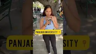 Panjab university Chandigarh🤩. |minivlog| #shorts #university #trending
