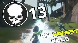 Spellbreak PS4 High Kill Game 13 Kills - Frostborne is SO FUN