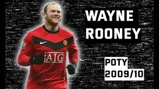 Wayne Rooney | PFA Player of The Year | 2009/2010