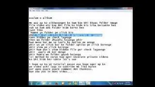 free hide folder