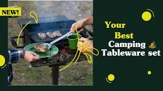 Best camping Tableware set | your best Camping plate | Dinnerware set 2021