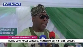 Borno Govt. Reaches 16 Resolutions On Tackling Insurgency