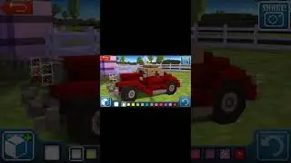 Blocky Roads - Retro car