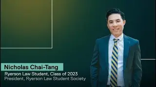 Nick and Safia, Ryerson Law Class of 2023