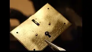 MAGIQUE : Laitonner / Dorer  une piece  acier en 5 minutes